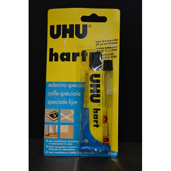 Delucchi Colori  UHU Hart - Colla per modellismo specifica per