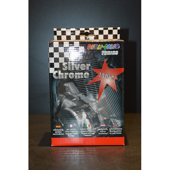 KIT SILVER CHROME SPRAY DUPLI COLOR