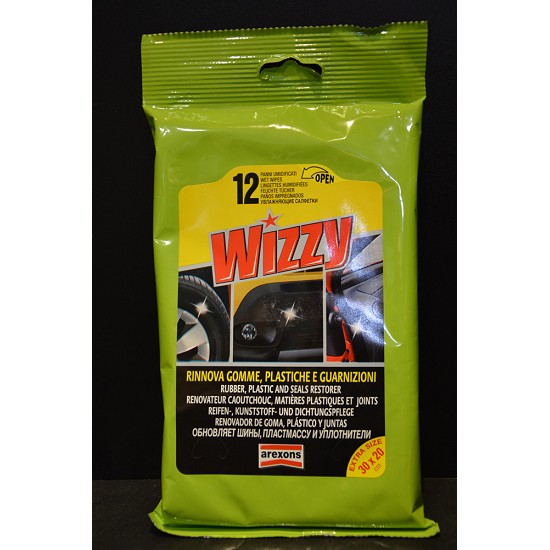 Wizzy rinnova gomme, plastiche e guarnizioni AREXONS