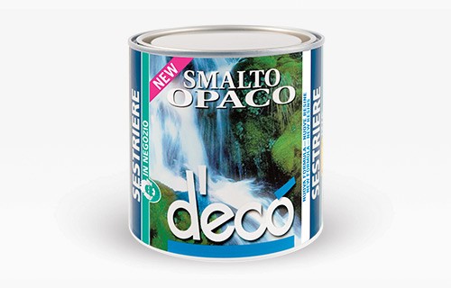 deco’ smalto ad acqua opaco